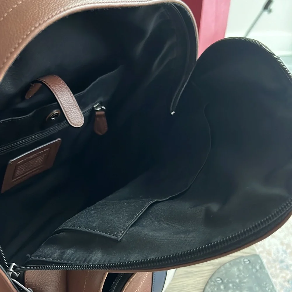 Men’s Coach Houston Backpack with Varsity Stipe - Picture 11 of 12